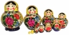 Matrioshka Katiusha "Tradizionnaia", 9cm, 10 pieces